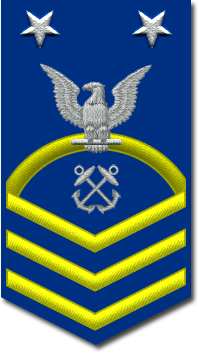 Rank badge of a Master Chief Petty Officer