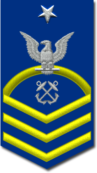 Rank badge of a Senior Chief Petty Officer