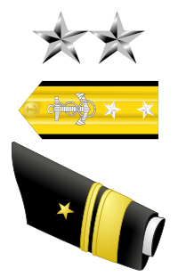 Rank badge of a Rear Admiral